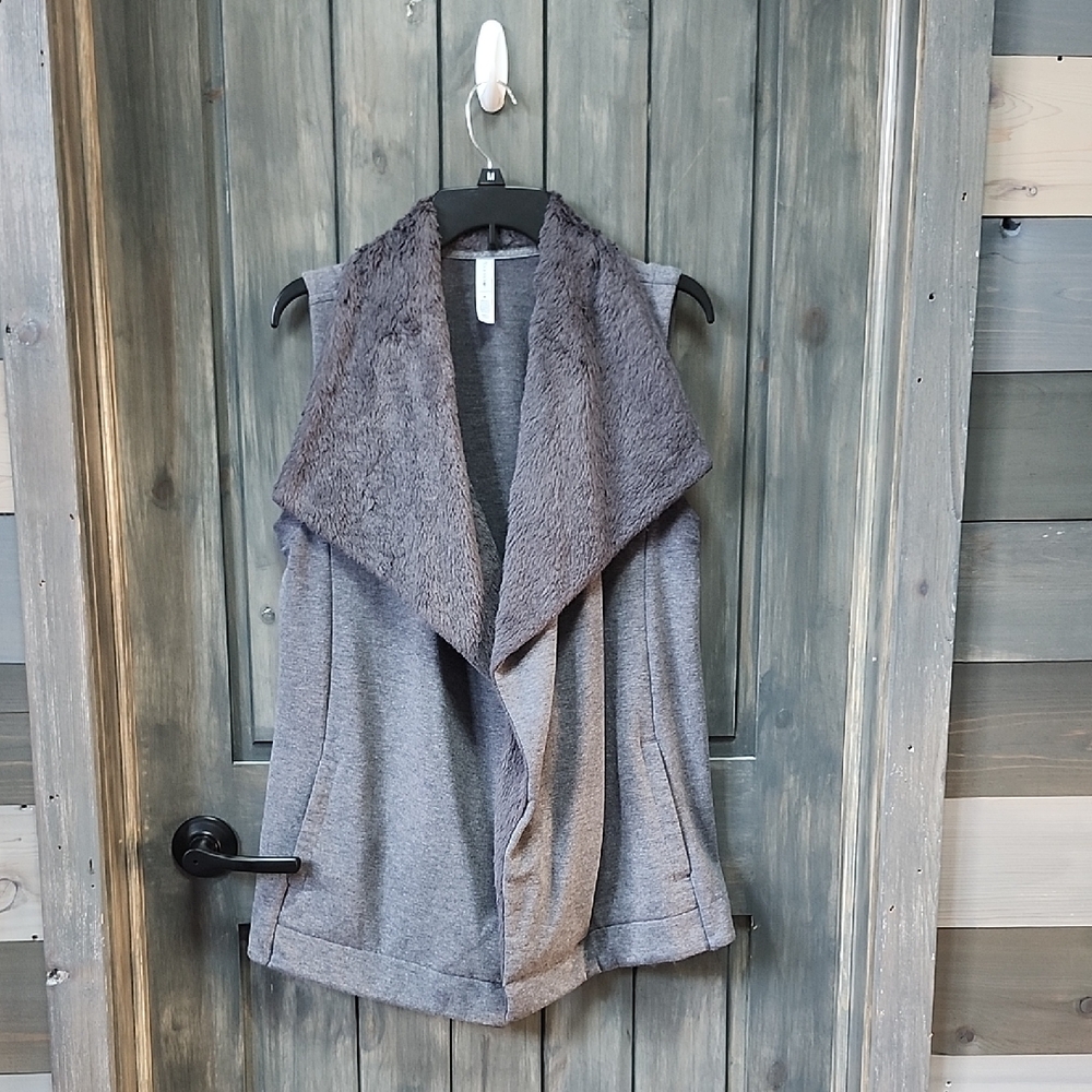 Ideology Gray Sleeveless Vest